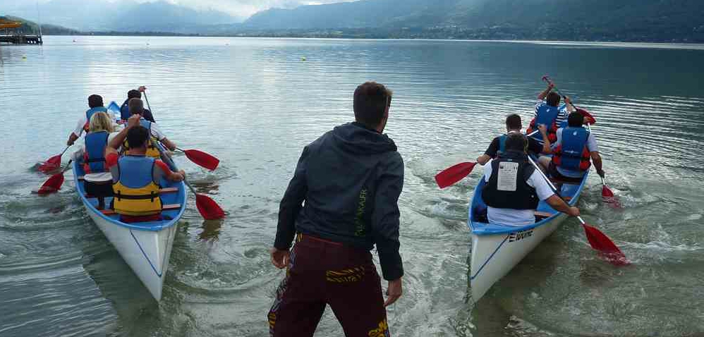 canoë lac du bourget