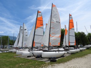 regate à voile séminaire au lac du bouget