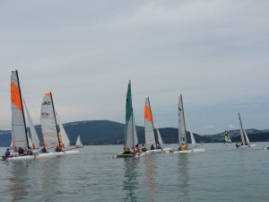 regate à voile séminaire au lac du bouget